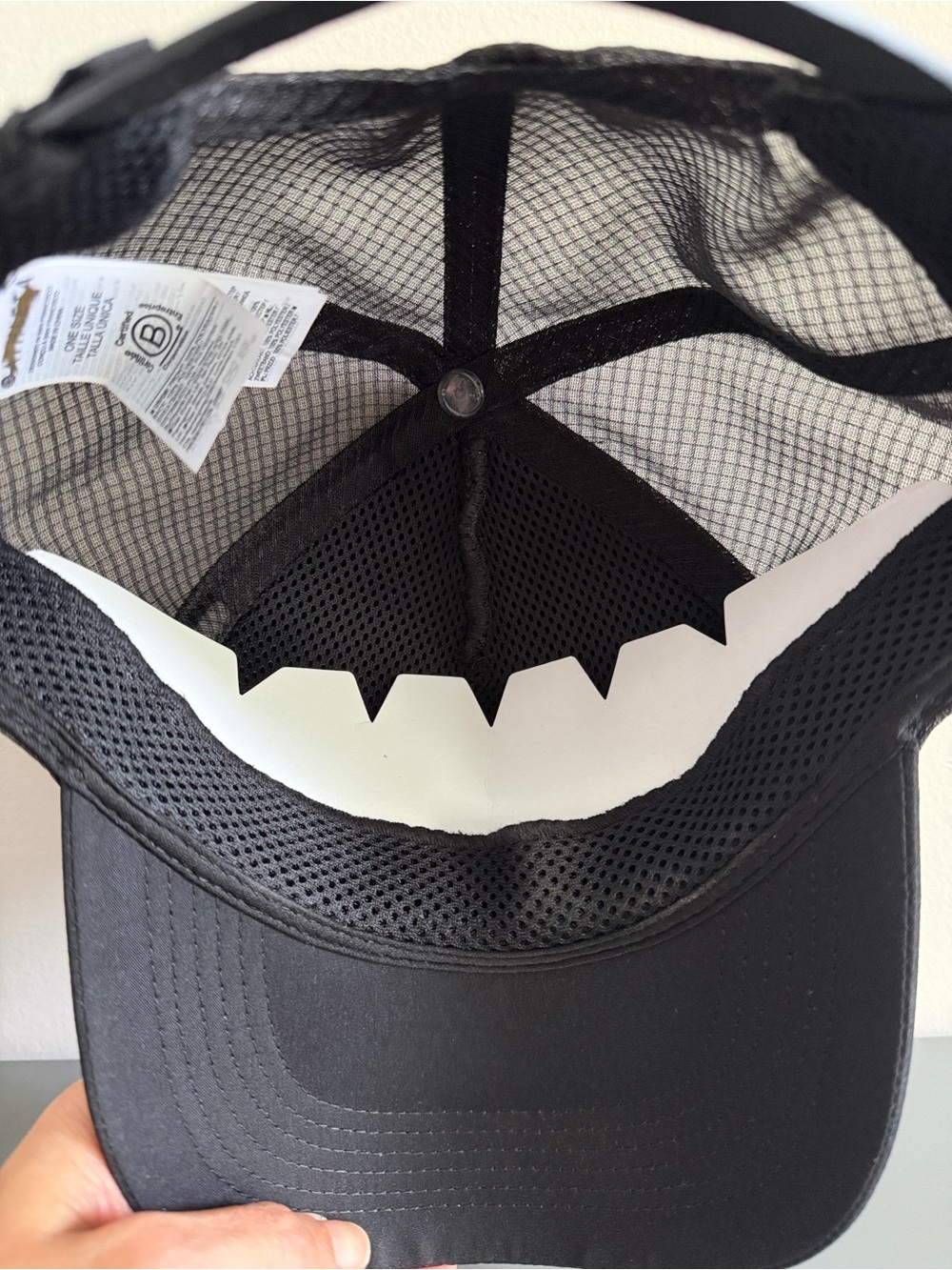 Athleta Black Trucker Hat - NWOT - Picture 8 of 9